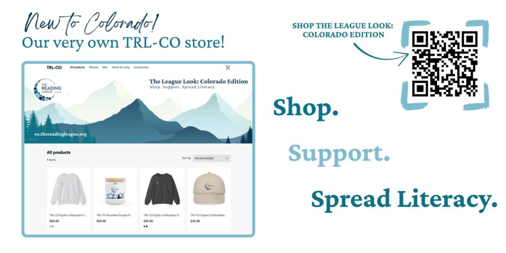 The Reading League Colorado Merchandise Shop